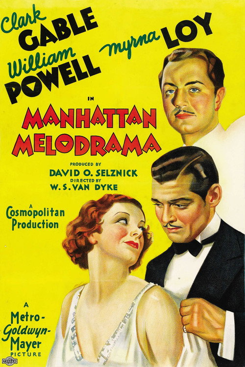 Manhattan Melodrama постер