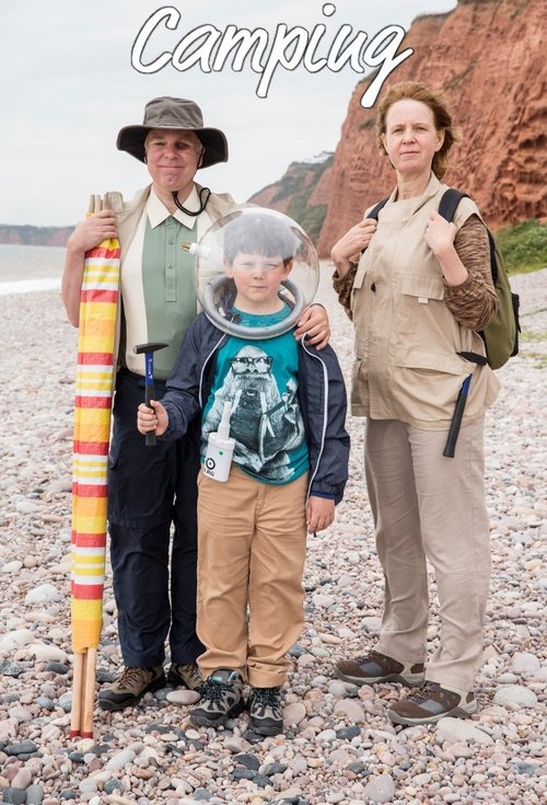 Camping постер