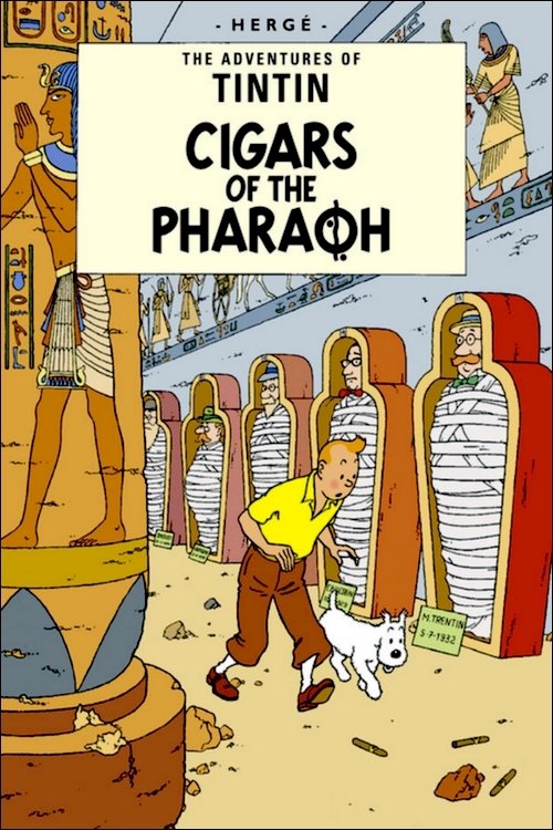 Les Cigares du Pharaon постер