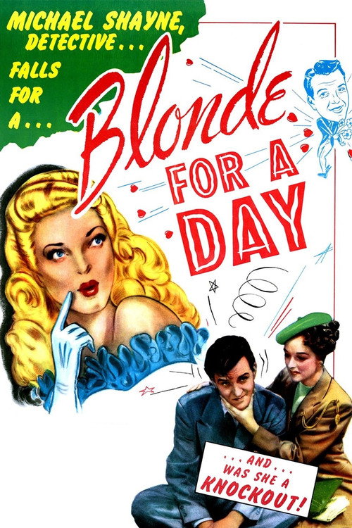 Blonde for a Day постер