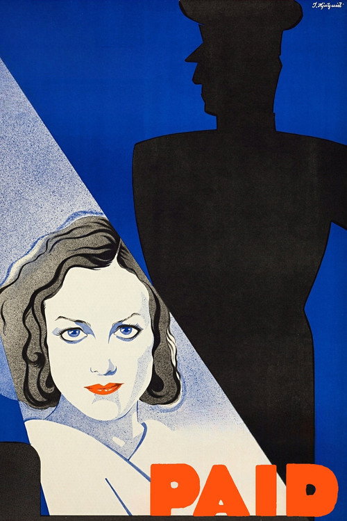 Paid постер