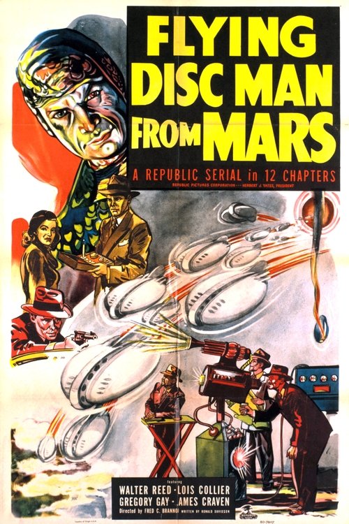 Flying Disc Man from Mars постер