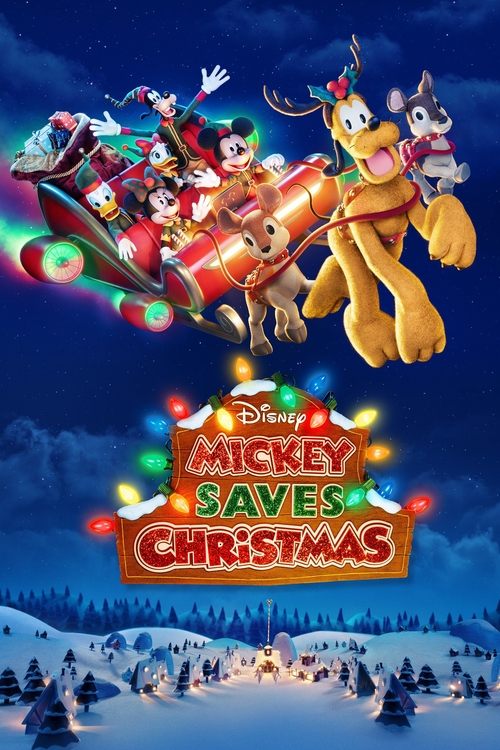 Mickey Saves Christmas постер
