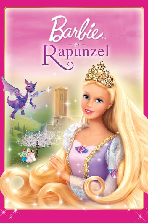 Barbie as Rapunzel постер