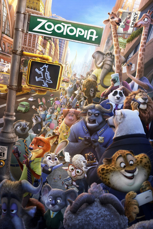 Zootopia постер