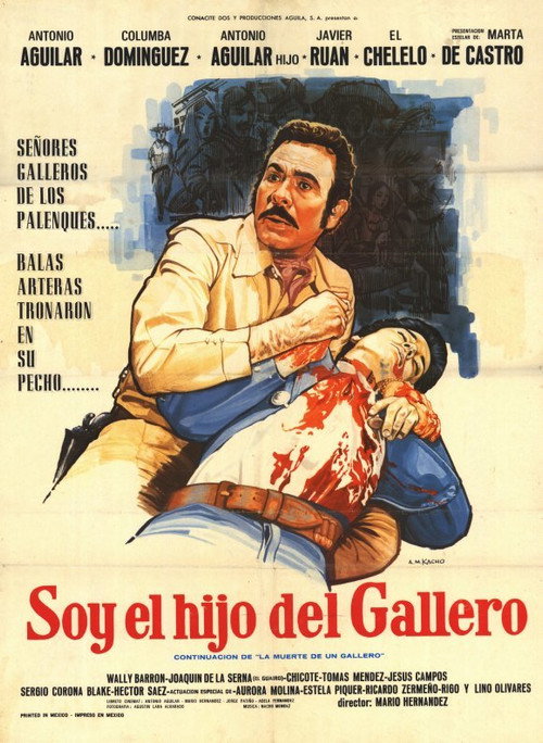 Soy el hijo del gallero постер