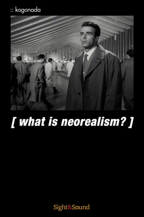 What Is Neorealism? постер