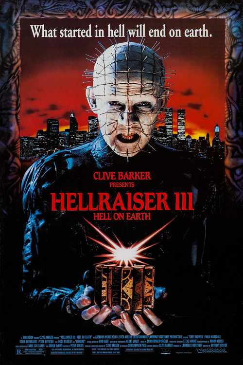 Hellraiser III: Hell on Earth постер