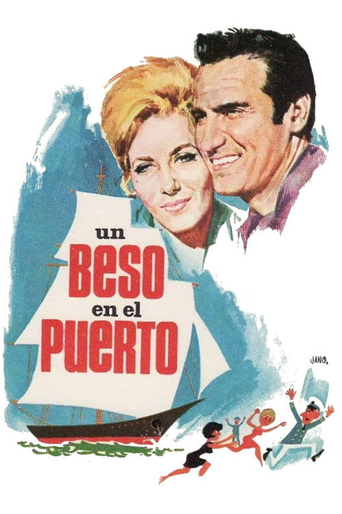 Un beso en el puerto постер