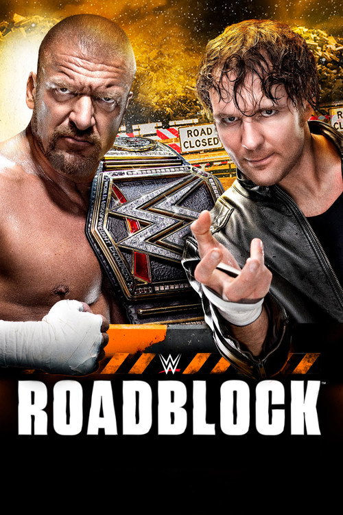 WWE Roadblock 2016 постер