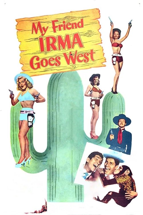 My Friend Irma Goes West постер