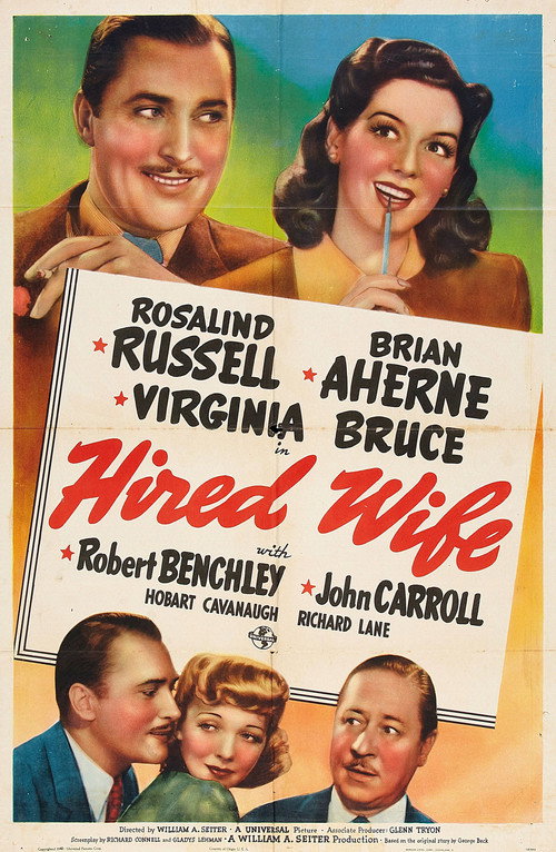 Hired Wife постер