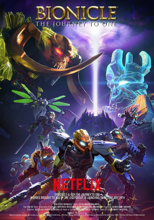 LEGO Bionicle: The Journey to One постер