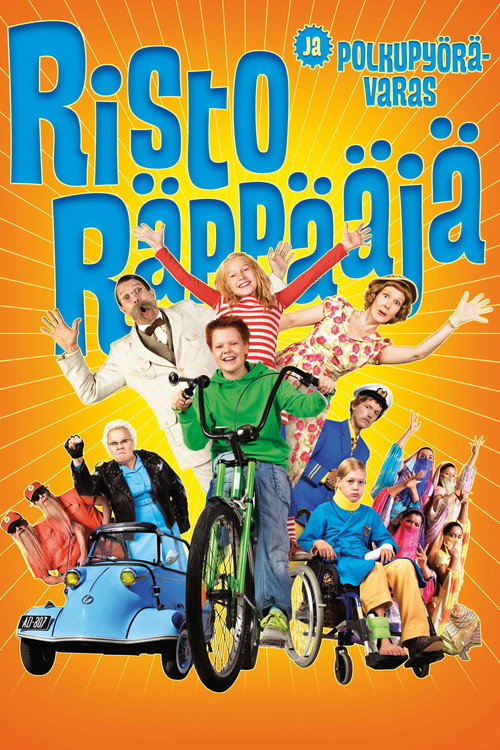 Risto Räppääjä ja polkupyörävaras постер