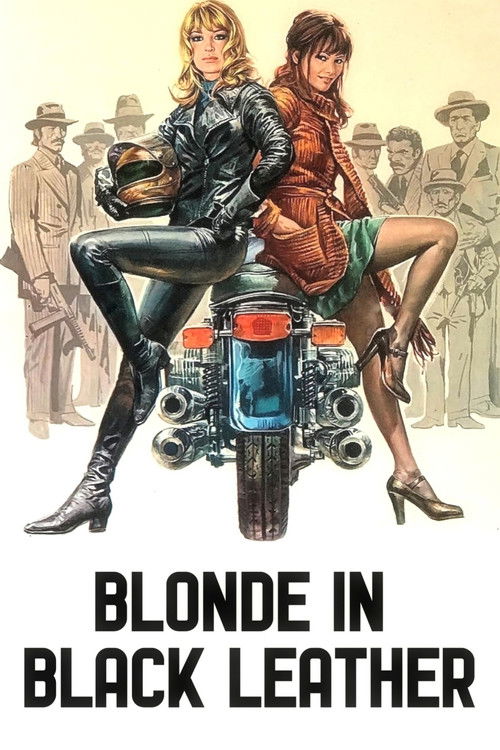 Blonde in Black Leather постер