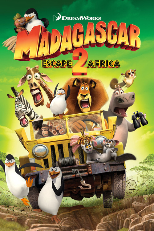 Madagascar: Escape 2 Africa постер