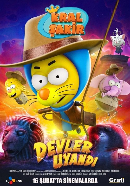 Kral Şakir: Devler Uyandı постер
