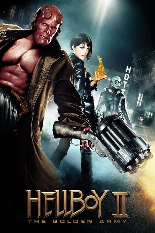 Hellboy II: The Golden Army постер
