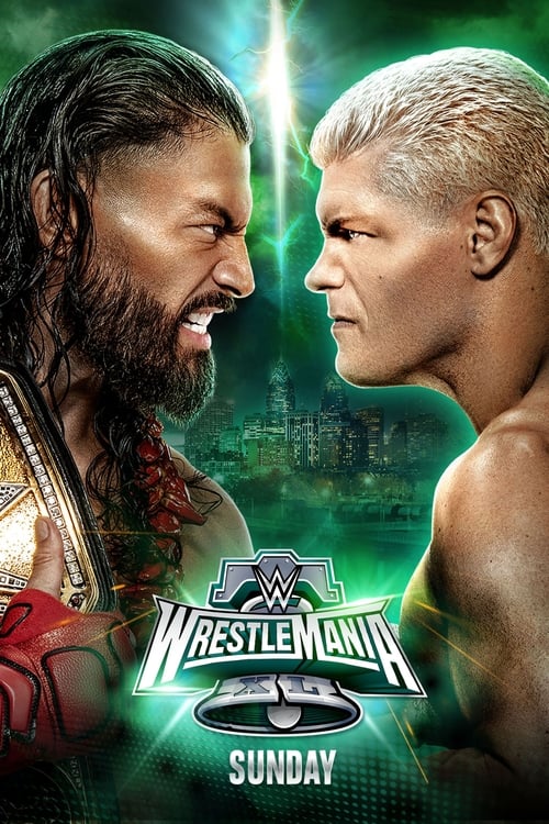 WrestleMania XL Sunday постер