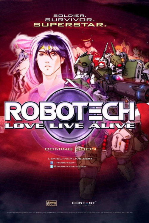 Robotech: Love Live Alive постер