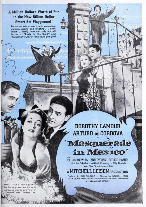 Masquerade in Mexico постер