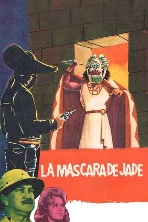 La máscara de jade постер