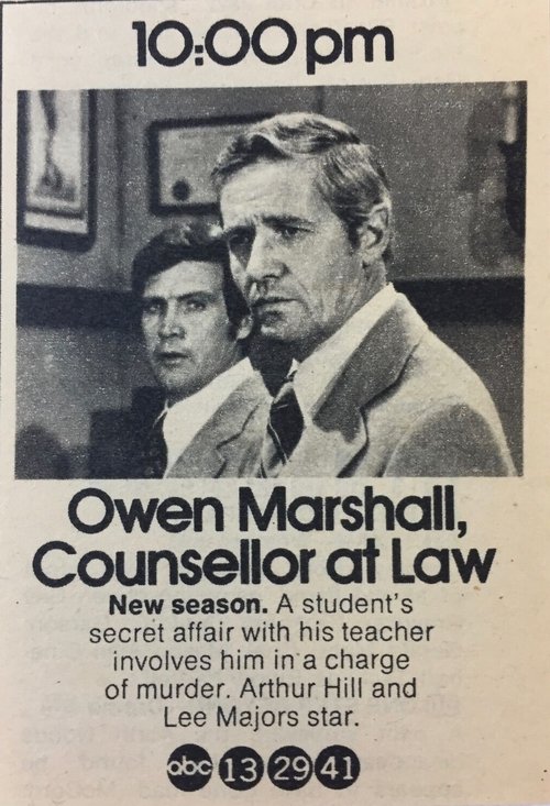 Owen Marshall: Counselor at Law постер