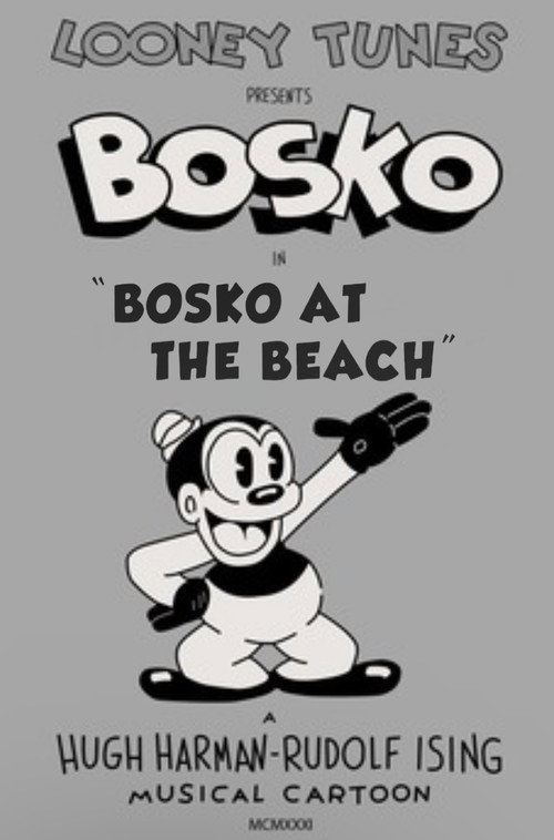 Bosko at the Beach постер