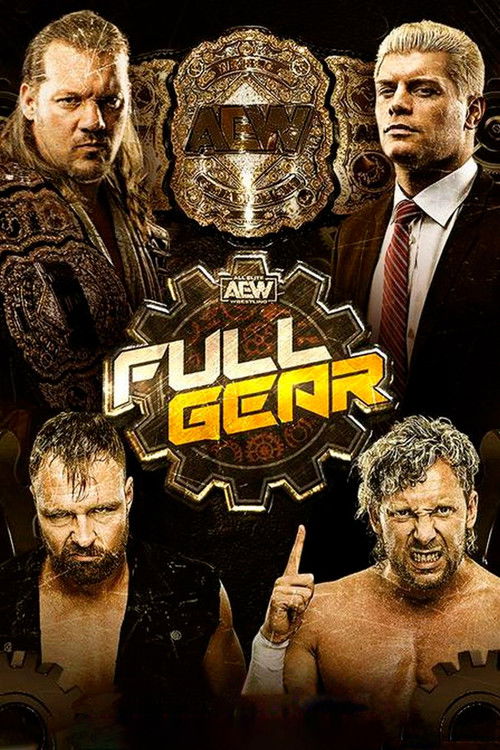 AEW Full Gear 2019 постер
