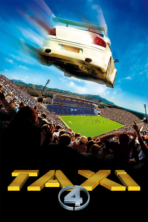 Taxi 4 постер