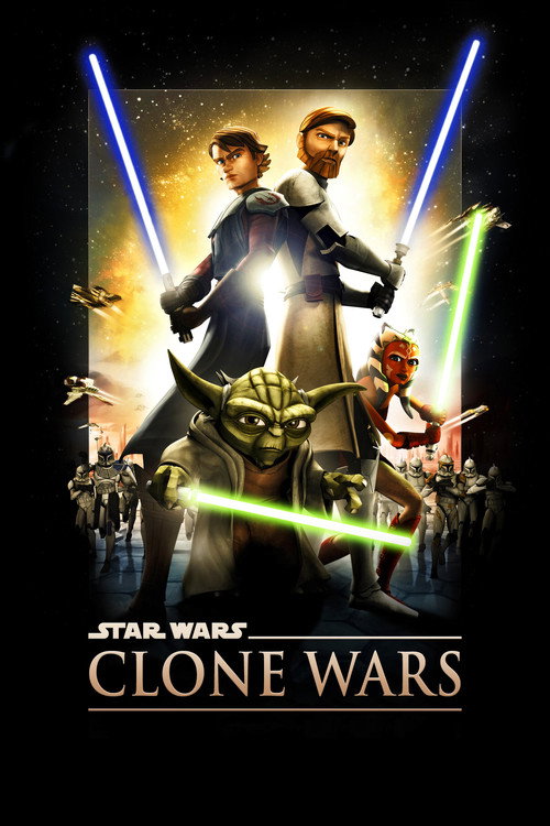 Star Wars: The Clone Wars постер