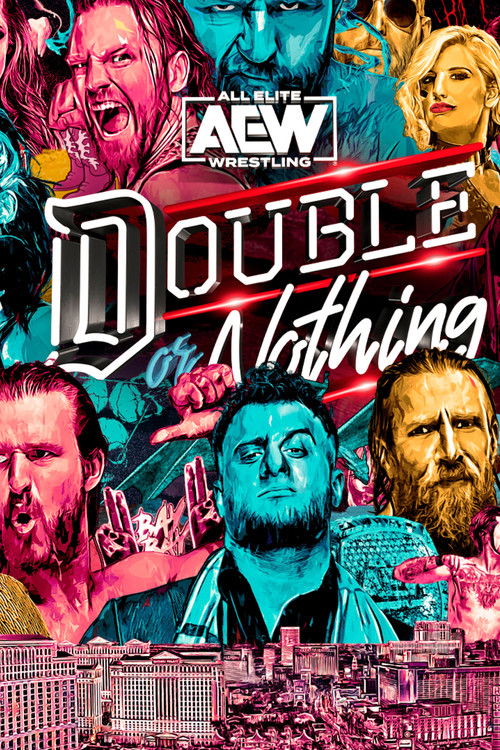 AEW Double or Nothing 2023 постер