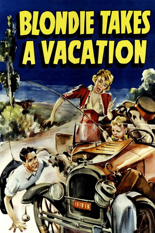 Blondie Takes a Vacation постер