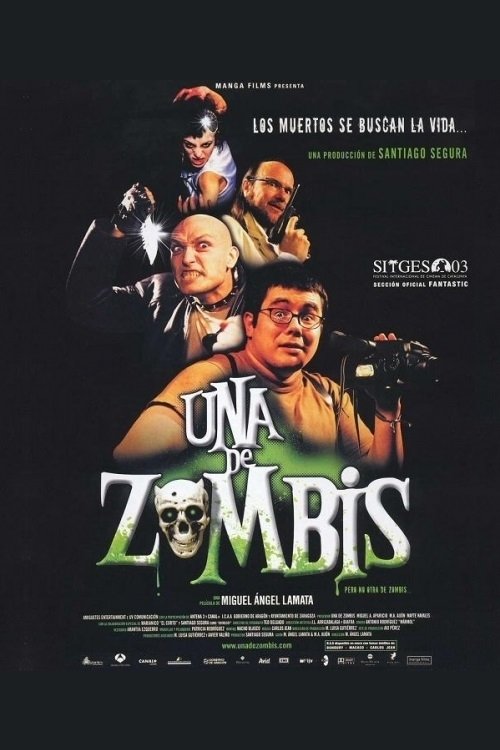 Una de zombis постер